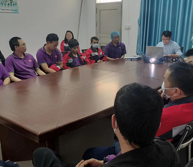 廣州俊麒無紡布企業(yè)有限公司舉行消防演習